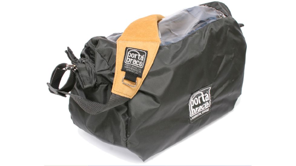 PortaBrace QSA-4 Quick-Slick Audio Rain Cover, Large - Black