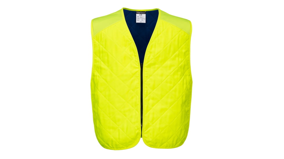 Portwest Cooling Evaporative Vest, Yellow, Small/Medium, CV09YERS/M