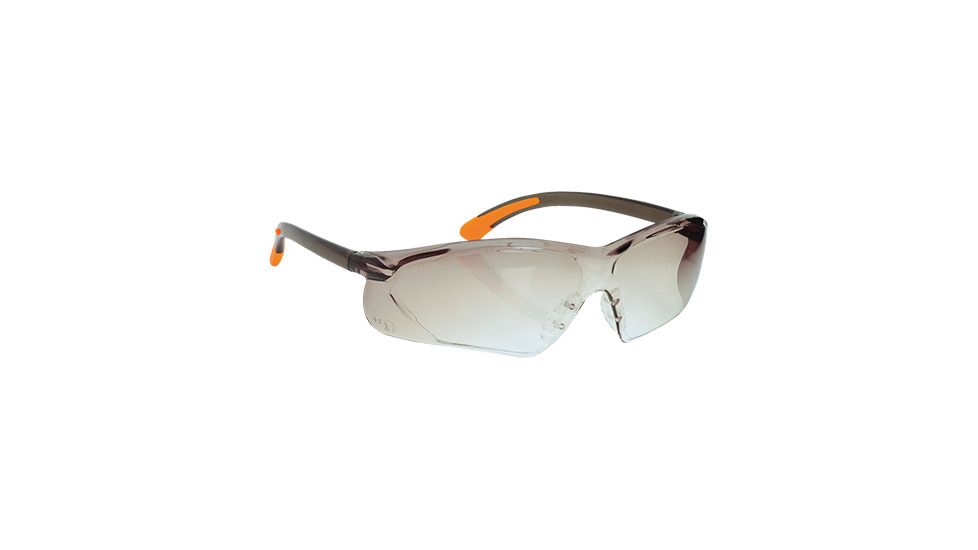 Portwest Fossa Safety Glasses EN166, Smoke, PW15SKR