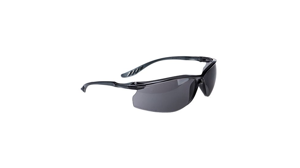 Portwest Lite Safety Glasses, Smoke, PW14SKR