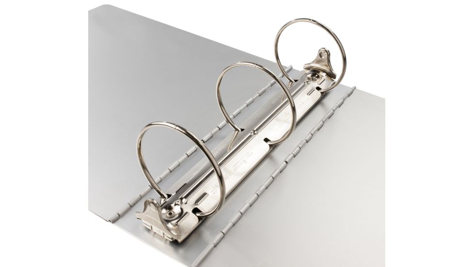 Posse Box - 10x11 3/4inch Aluminum 3inch 3 Ring Binder - RD30-CA