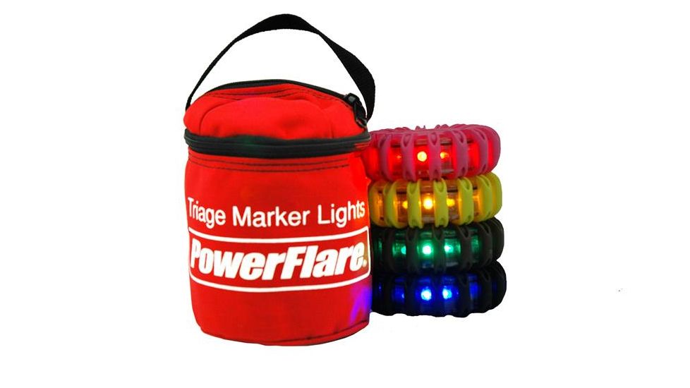 Powerflare 4-Pack PowerFlare Soft Pack, Assorted SP4-TL