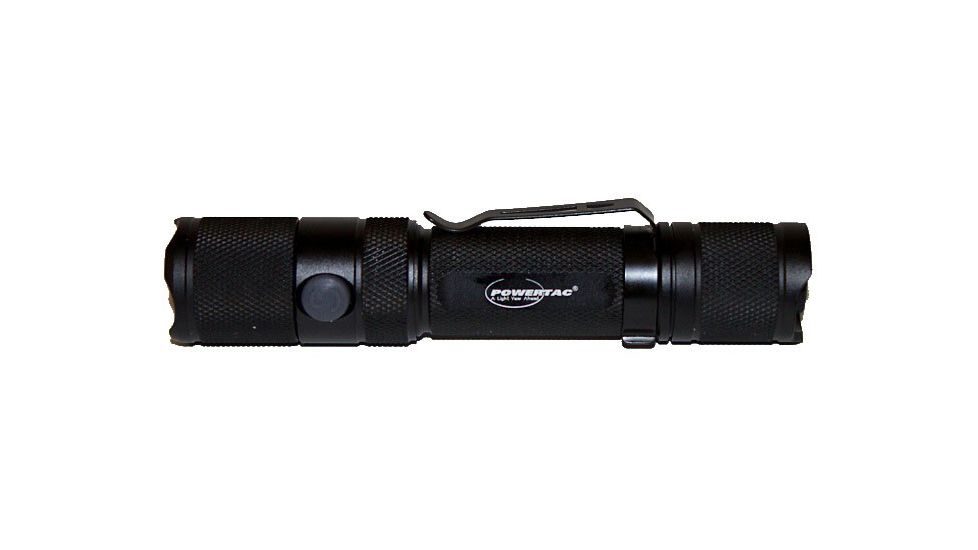 Powertac E5 LED Flashlight - 700 Lumens - CREE XM-L - Uses 2x CR123A or 1x 18650 POWERTAC-E5-G2