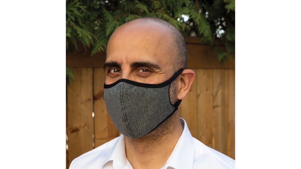 PowerTraveller Defender Reusable Face Mask, Gray, One Size, PPE-GDF050