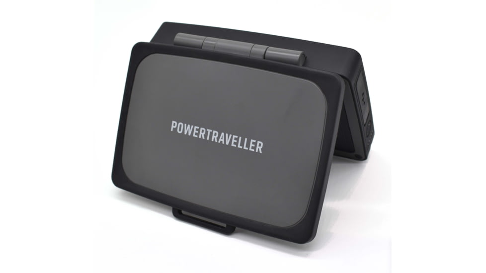 PowerTraveller Solar Adventurer II 10000Mah Solar Charger w/ Integrated Battery, Black, One Size, PTL-SAT040