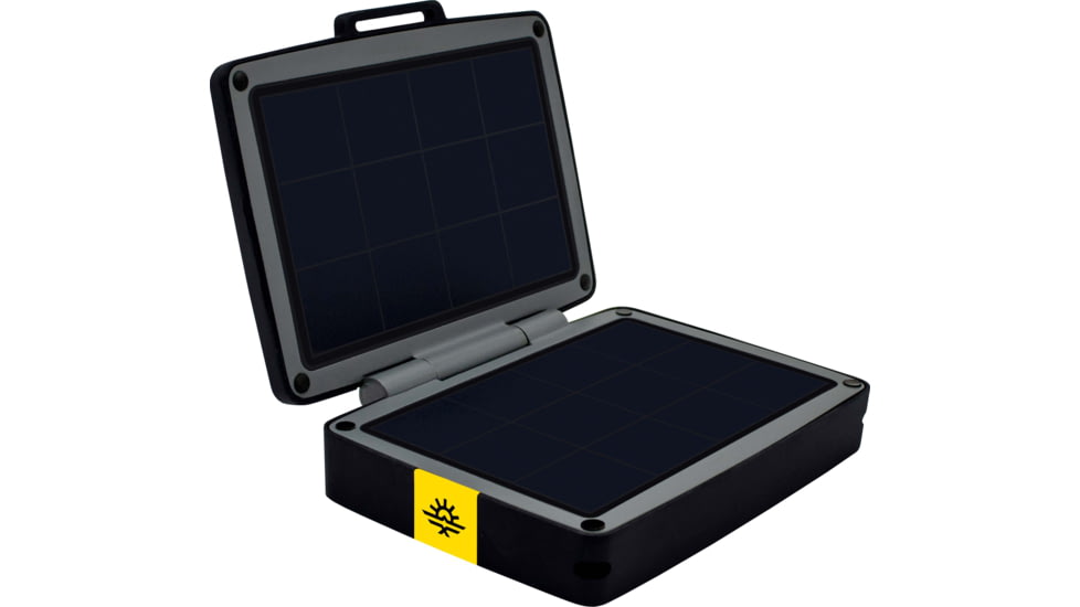 USED PowerTraveller Solar Adventurer II 10000Mah Solar Charger w/ Integrated Battery, Black, One Size, PTL-SAT040, EDEMO1