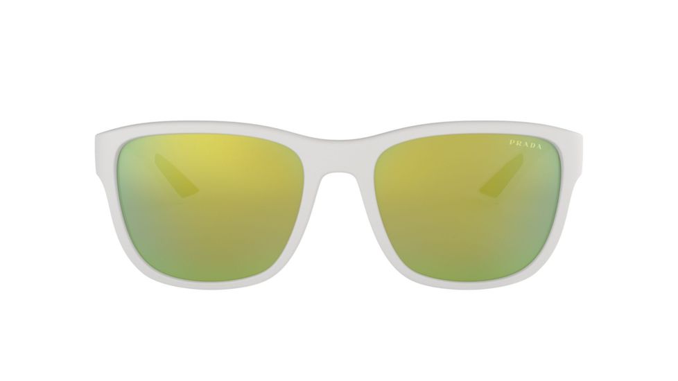Prada ACTIVE PS01US Bifocal Prescription Sunglasses, 59mm, White Rubber, PS01US-TWK4J2-59-BI