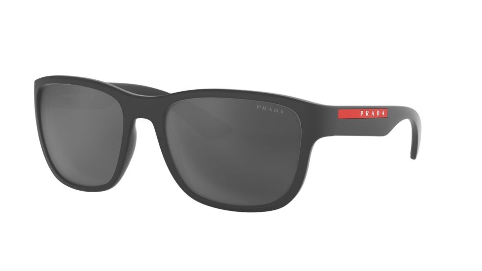 Prada ACTIVE PS01US Bifocal Prescription Sunglasses, 59mm, Grey Rubber, PS01US-UFK5L0-59-BI