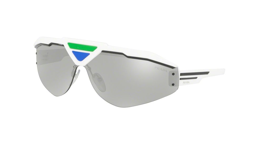 Prada CATWALK PR69VS Sunglasses 4611I2-42 - , Light Grey Mirror Silver Lenses