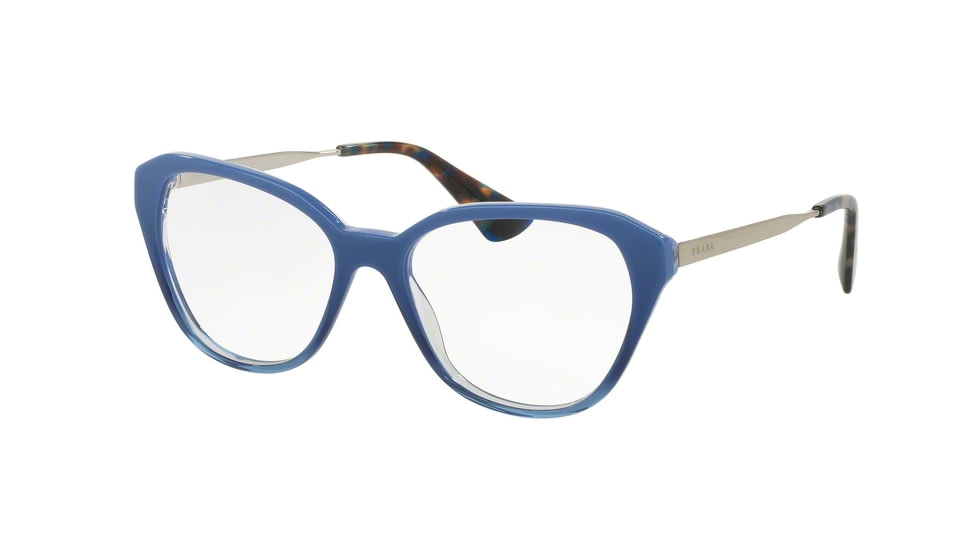 Prada CINEMA PR28SV Eyeglass Frames UFW1O1-52 - Blue Gradient Frame