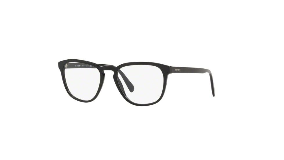 Prada CONCEPTUAL PR09VVF Eyeglass Frames 1AB1O1-52 - Black