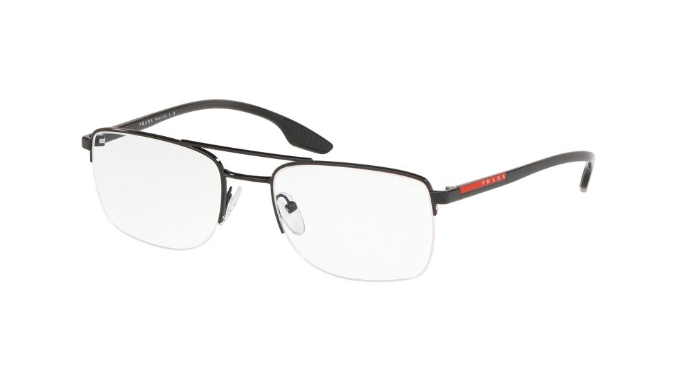 Prada LIFESTYLE PS51MV Eyeglass Frames 1AB1O1-53 - Black