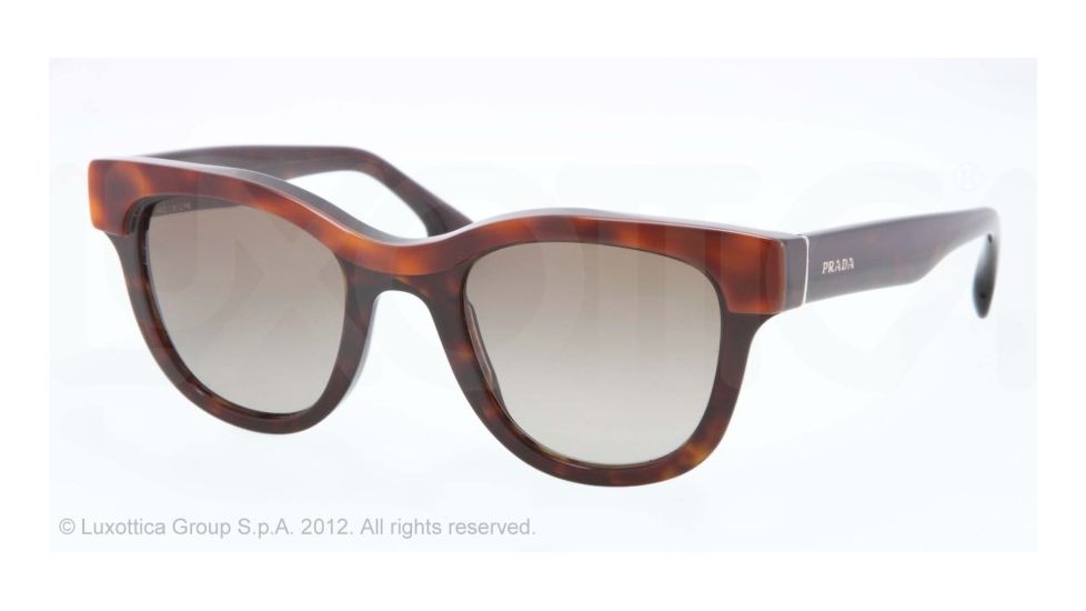 Prada PORTRAIT PR27PS Bifocal Prescription Sunglasses PR27PS-MA41X1-49 - Lens Diameter 49 mm, Lens Diameter 49 mm, Frame Color Top Light Havana/havana