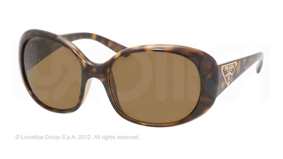 Prada PR27LS Prescription Sunglasses PR27LS-2AU5Y1-57 - Lens Diameter 57 mm, Lens Diameter 57 mm, Frame Color Havana