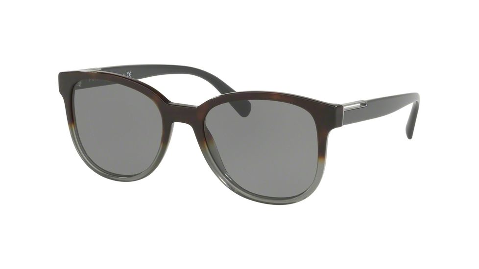 Prada PR08US Progressive Prescription Sunglasses PR08US-C7O9K1-54 - Lens Diameter 54 mm, Frame Color Havana Gradient Grey