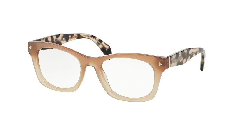 Prada PR11SV Eyeglass Frames UBI1O1-51 - Brown Gradient Frame
