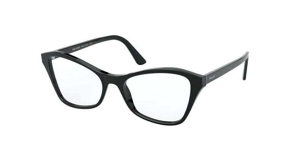 Prada PR11XV Eyeglass Frames 1AB1O1-51 - Black