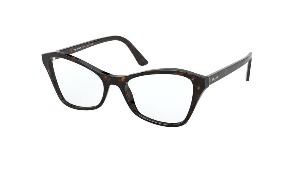 Prada PR11XV Eyeglass Frames 2AU1O1-51 - Havana
