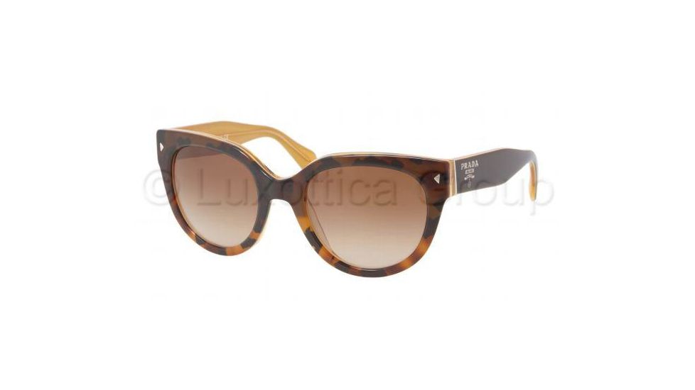 Prada PR17OS Bifocal Prescription Sunglasses PR17OS-FAL1Z1-5422 - Lens Diameter 54 mm, Frame Color Top Light Havana/Opal