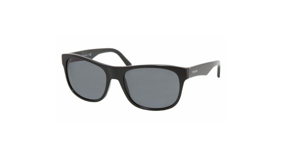 Prada PR24LS Bifocal Sunglasses - Black Frame / 56 mm Prescription Lenses, 1AB1A1-5618