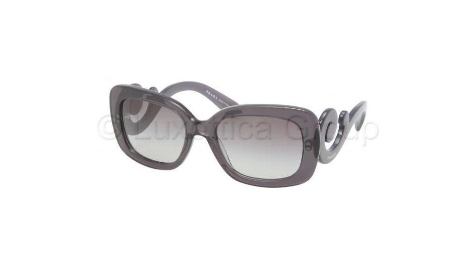 Prada PR27OS Sunglasses KAM0A7-5400 - Transparent Gray Frame, Gray Gradient Lenses