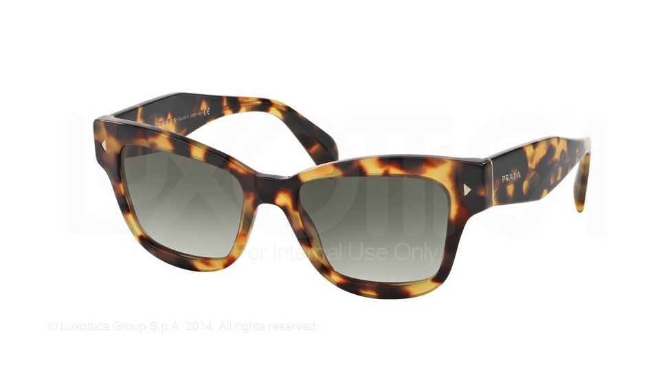 Prada PR29RS Single Vision Prescription Sunglasses PR29RS-7S00A7-51 - Lens Diameter 51 mm, Frame Color Medium Havana