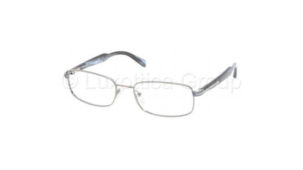 Prada PR57NV Eyeglass Frames 9AH1O1-5218 - Gunmetal 