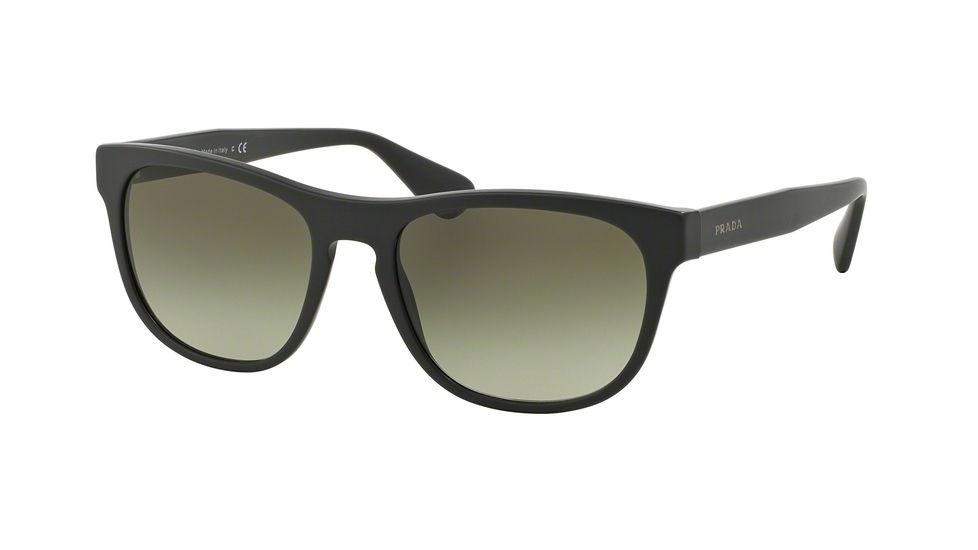 PRADA LOGO PR14RS Progressive Prescription Sunglasses PR14RS-TKM4M1-57 - Lens Diameter 57 mm, Frame Color Matte Grey
