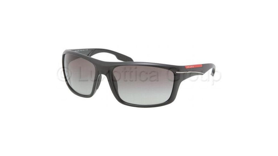 Prada PS01NS Bifocal Prescription Sunglasses PS01NS-1BO3M1-6318 - Lens Diameter 63 mm, Frame Color Demi Shiny Black