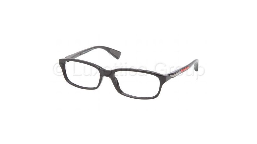 Prada PS02DV Bifocal Prescription Eyeglasses 1AB1O1-5216 - Black Frame