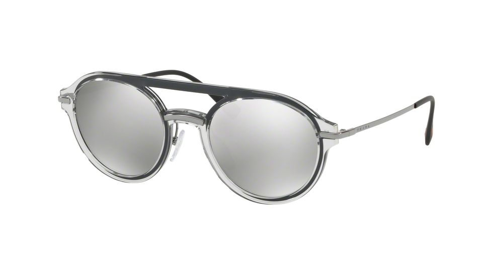 Prada PS05TS Prescription Sunglasses, 51mm, Grey, PS05TS-MQG2B0-51-SV