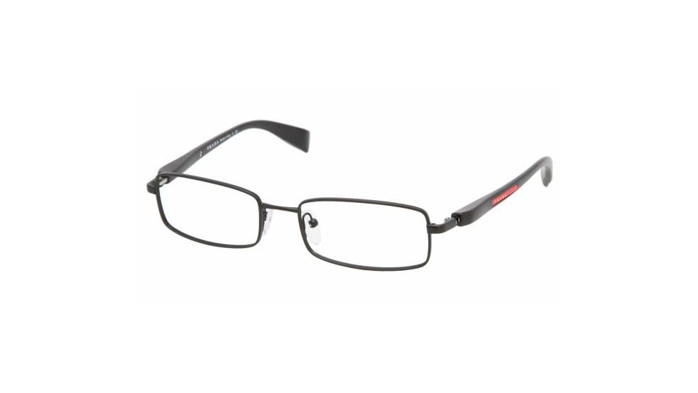 Prada PS50BV #1BO1O1 - Matte Black Frame, Demo Lens Lenses