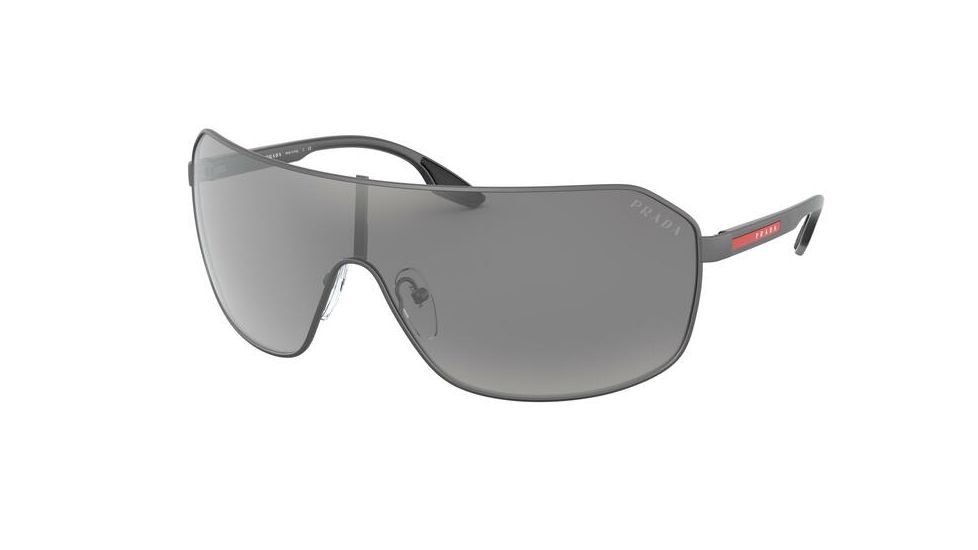 Prada PS53VS Sunglasses TWW2B0-37 - , Light Grey Mirror Silver Lenses