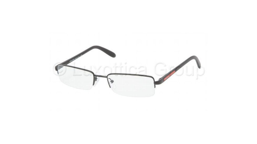 Prada PS57BV Single Vision Prescription Eyewear 1BO1O1-5118 - 