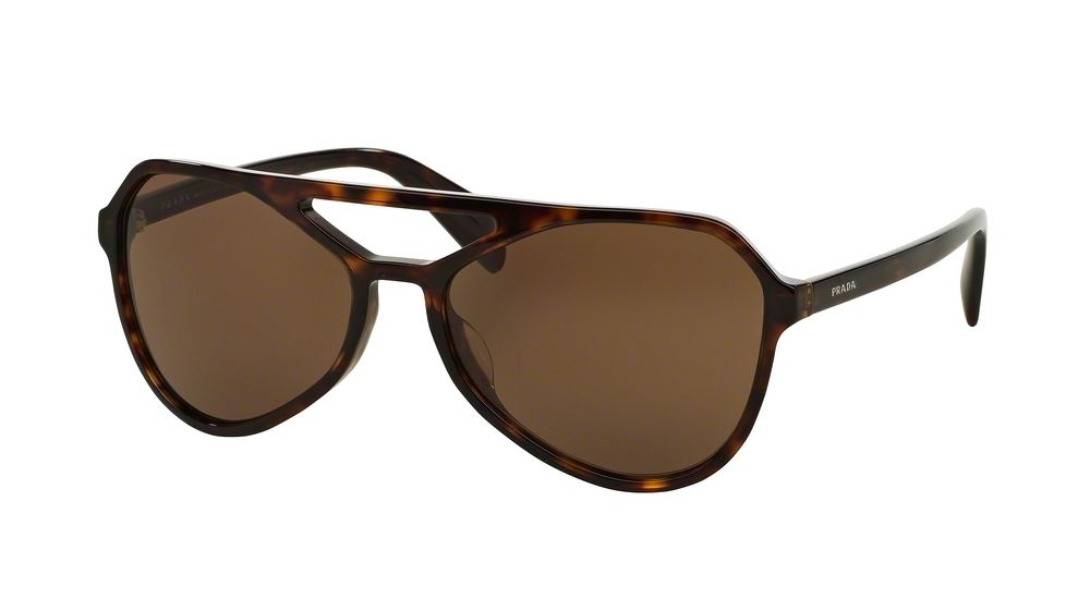 Prada TYPE PR22RS Bifocal Prescription Sunglasses PR22RS-2AU8C1-58 - Lens Diameter 58 mm, Frame Color Havana