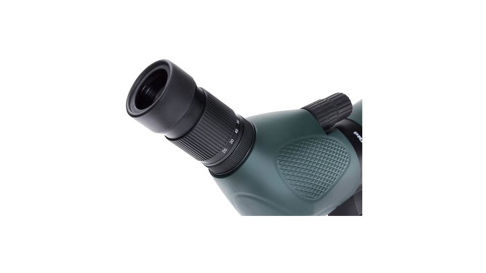Praktica Highlander Angled Spotting Scope 20-60x80mm w/ Tripod, Green PRA120
