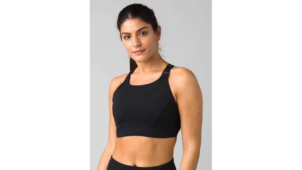 prAna Everyday Support Bra - Womens, Black, Extra Small, 1970291-001-XS