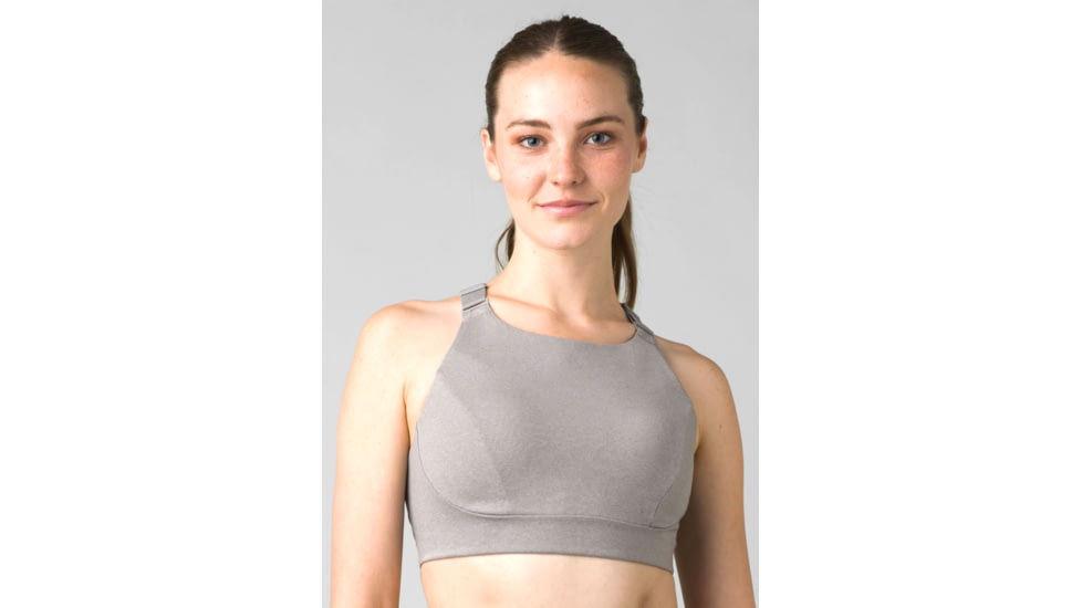 prAna Everyday Support Bra - Womens, Heather Grey, Extra Small, 1970291-020-XS