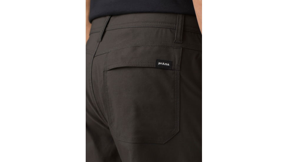 prAna Stretch Zion Short II - Mens, Dark Iron, 33, 1969751-021-10-33