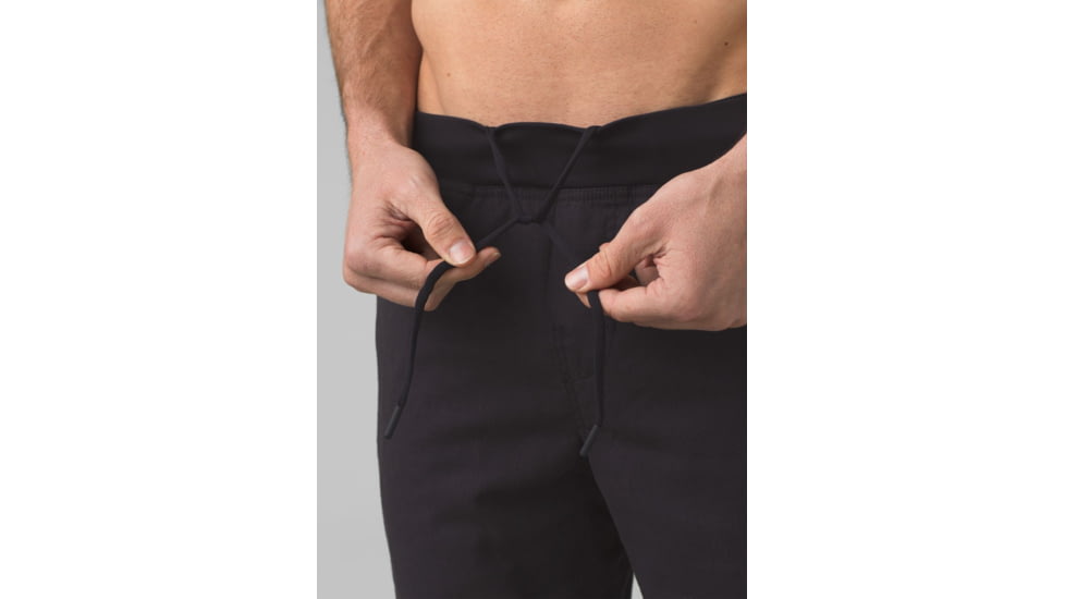 prAna Vaha Straight Pant Pants, Dark Black, XLarge, 1963931-001-32-XL