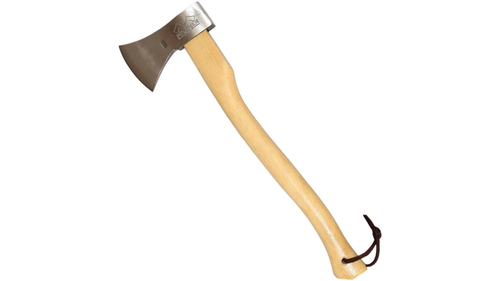 Prandi German Style Axe, 31.5in Overall, 8.5in Carbon Steel Axe Head With 5.25in Cutting Edge, American Hickory Handle, 3.55Lb Head, Classic Satin Finish, 3.011.16.CH