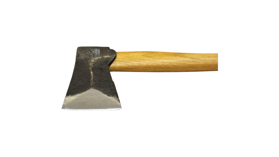 Prandi Scandinavian Splitting Axe, 27.75in Overall, 8in Carbon Steel Axe Head w/3in Cutting Edge, American Hickory Handle, 3.35Lb Head, Fits Sheath Pra706006, 3.032.15.TH