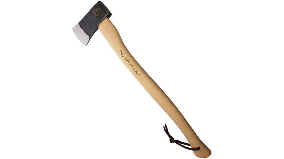 Prandi Yankee Axe with American Hickory Handle, 25.5in Overall, 6.5in Carbon Steel Axe Head With 3.75in Cutting Edge, American Hickory Handle, 3.043.11.TH