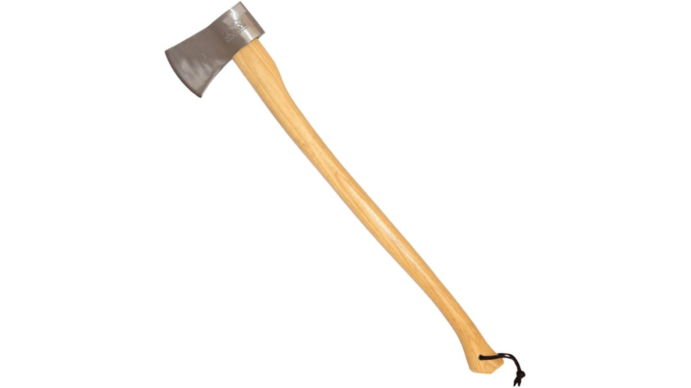 Prandi Yankee Hatchet Classic Polished Blade with 27.6in Hickory Handle, 25.63in Overall, 6.63in Carbon Steel Axe Head With 3.75in Cutting Edge, American Hickory Handle, 3.043.11.CH
