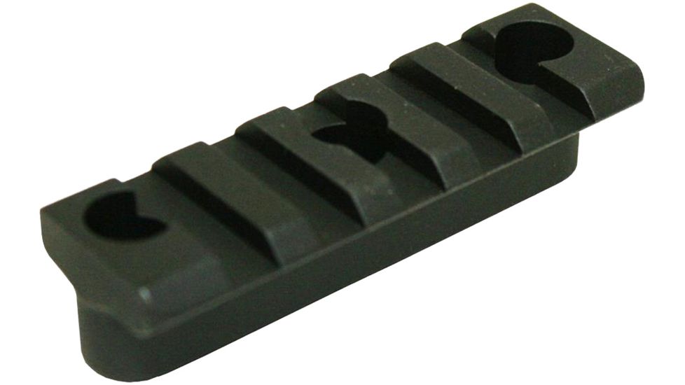 Precision Reflex BAR Straight Side Rail Mount, Black, 02-BAR-SR2