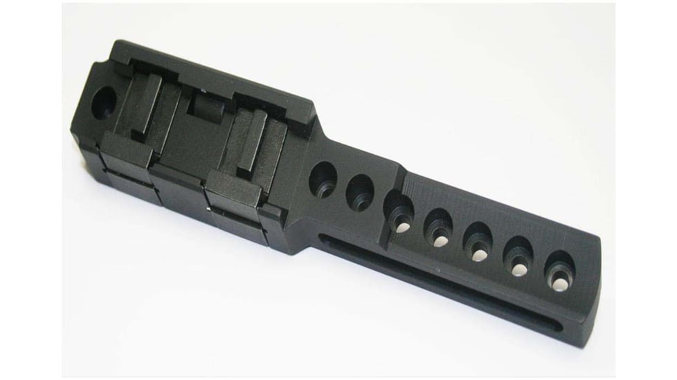 Precision Reflex Gator Grip Platform w/ 1in High Rings, Black, 05-068-01H