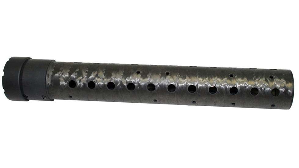 Precision Reflex Gen 3 14in Round Free Float Forearm w/ Holes, No Rails, Natural, 05-073-14TH