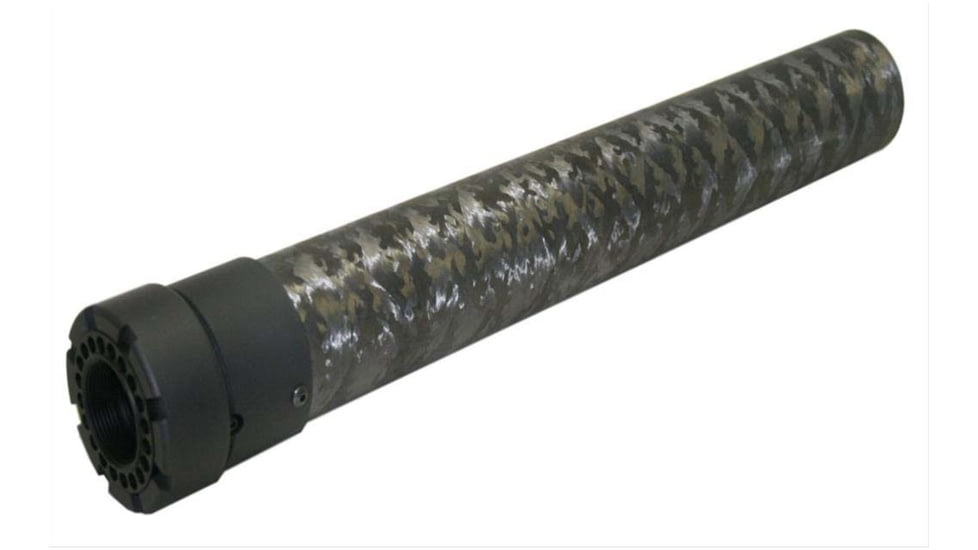 Precision Reflex Gen III 15in Free Float Forearm No Holes No Rails, Carbon, 05-073-15T