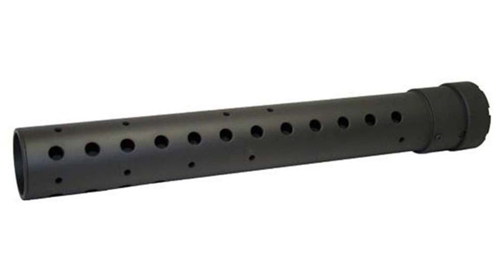 Precision Reflex Free Float Forearm, No Rails, Gen 3, 15in, Carbon Fiber, Black, 05-073-15THB