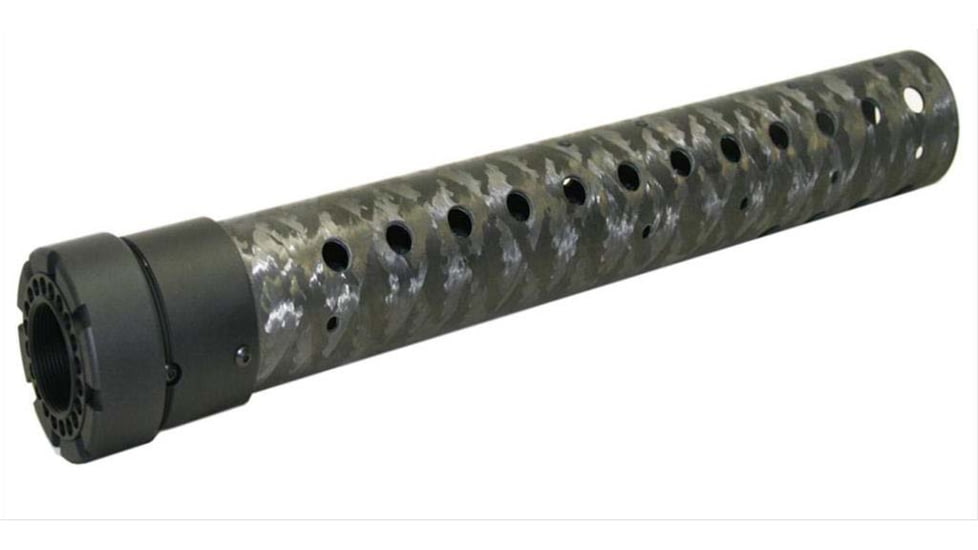 Precision Reflex Gen III 15in Free Float Forearm No Rails, Carbon, 05-073-15TH